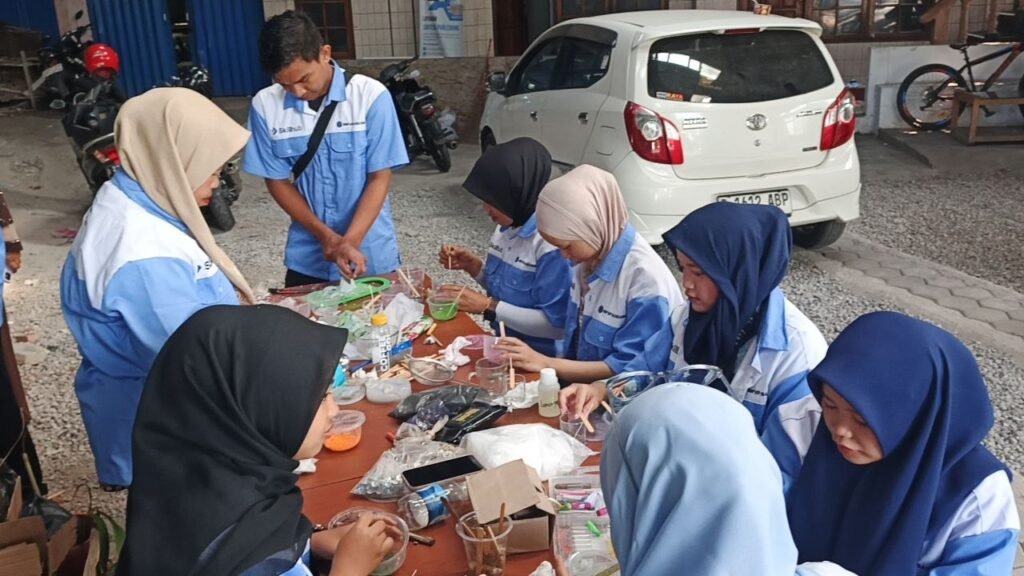 Pembuatan Lilin Aromaterapi